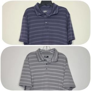 Bolle striped polo shirt lot x2 - xl